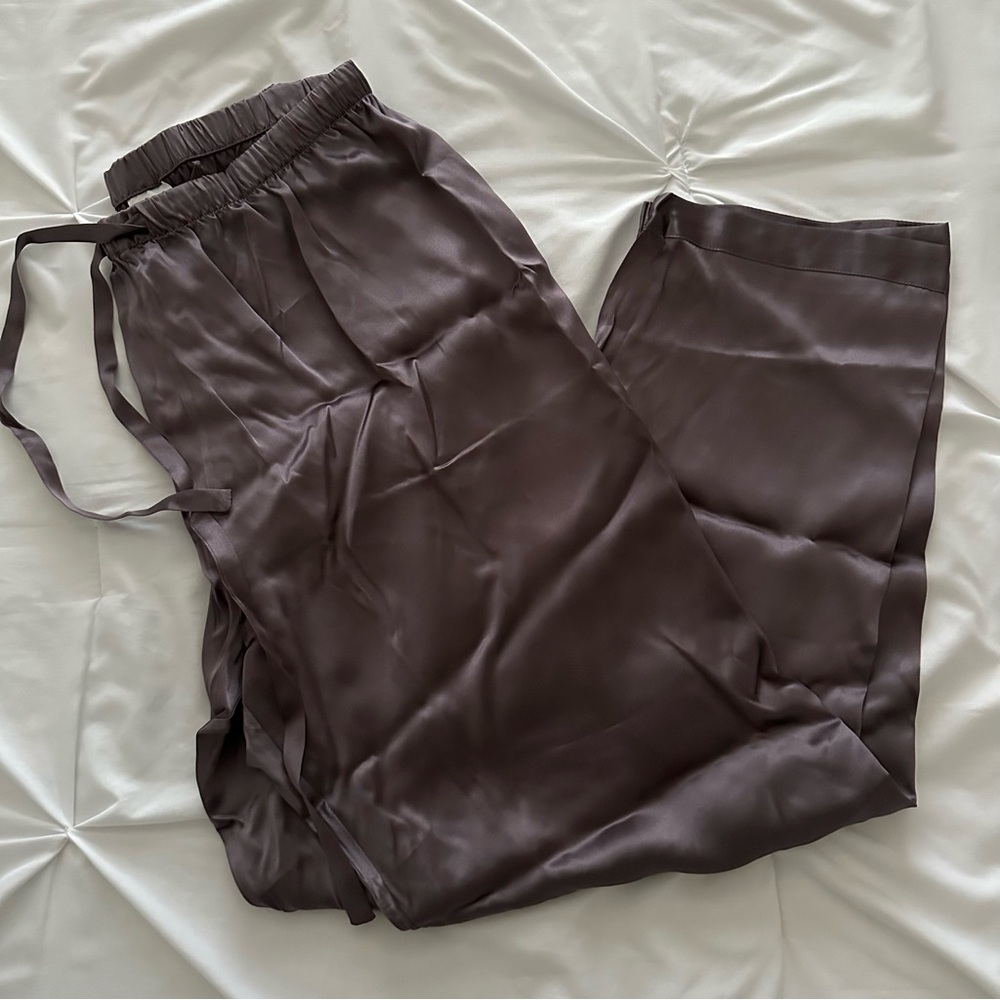 Satin Pajama pant & top